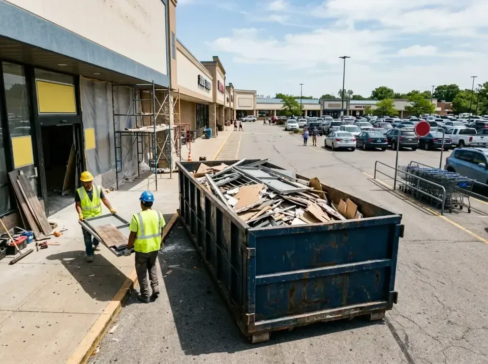 retail-store-renovation-debris-003 — frequently asked questions, Roll-off Dumpster Rentals in West Liberty, IA